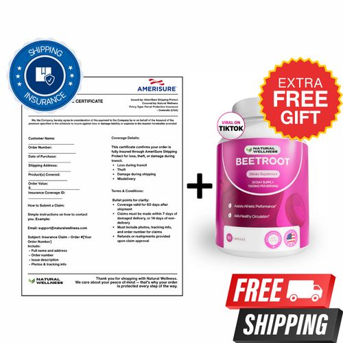 Shipping Insurance + Free Bottle