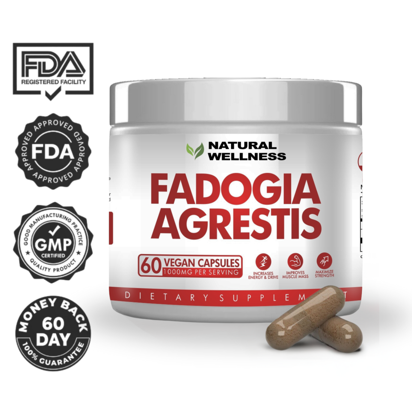 Fadogia Agrestis 1000mg