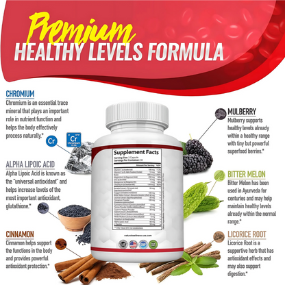 Blood Sugar Complex 20 Vitamins & Minerals